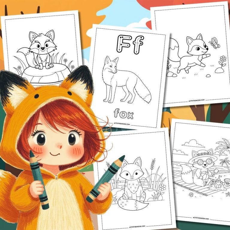 Fox Coloring Pages