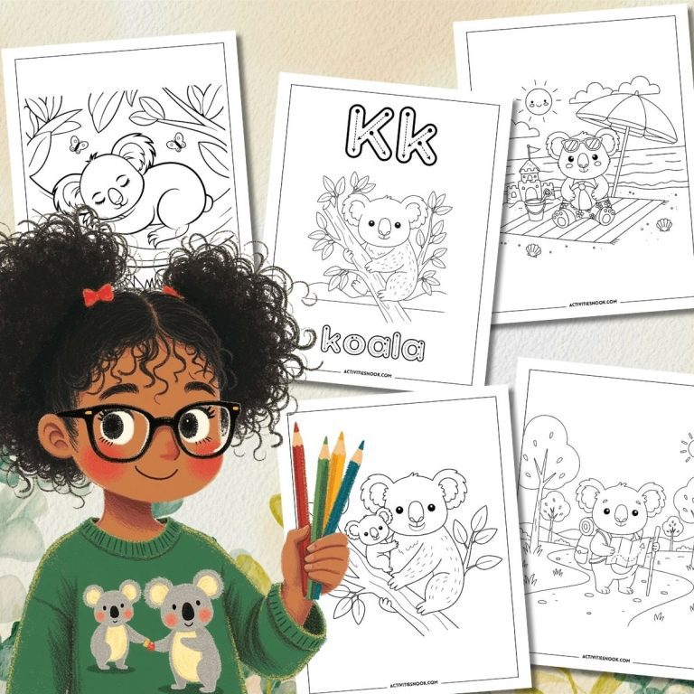 Koala Coloring Pages