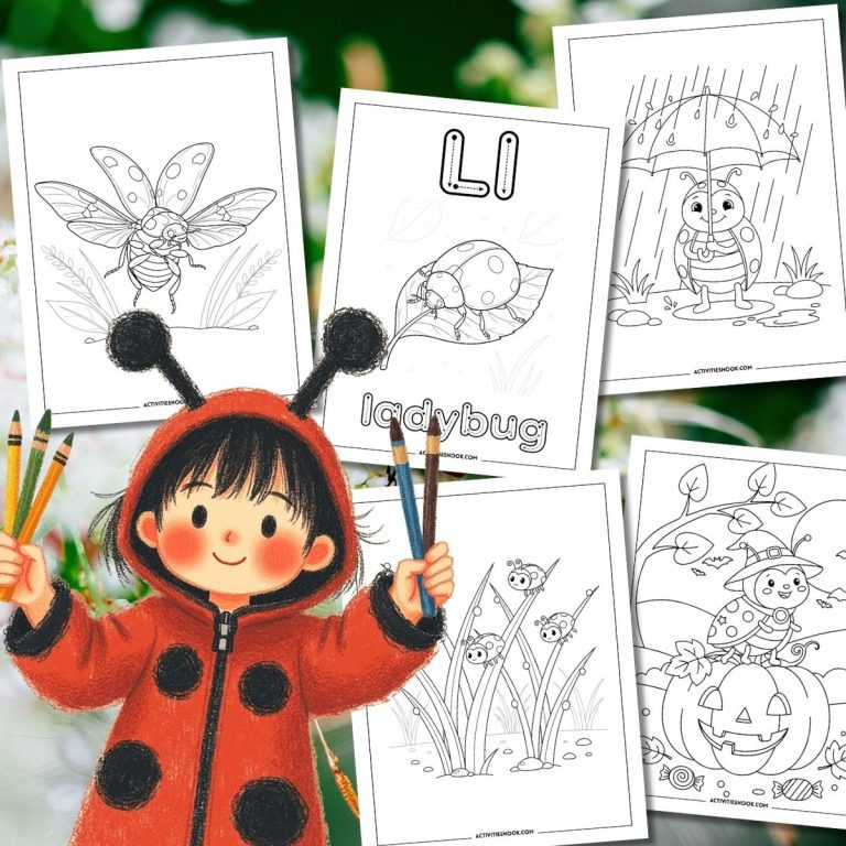 Ladybug Coloring Pages