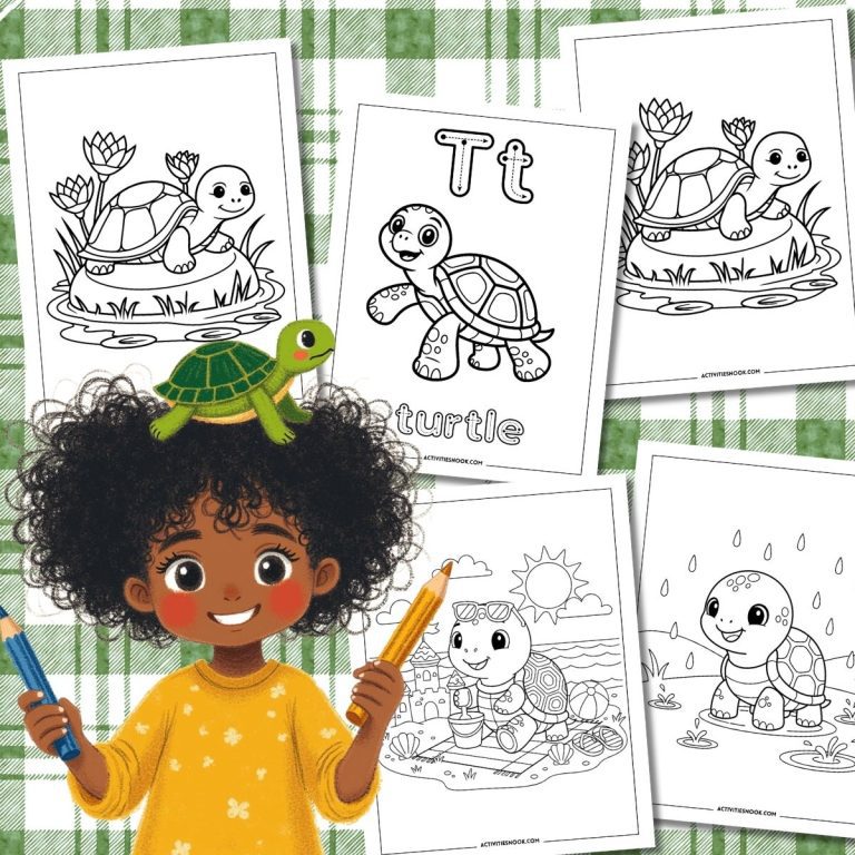 Turtle Coloring Pages